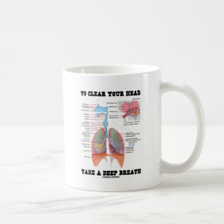 Taza De Café Para despejar sus principales toman una