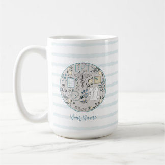 Taza de café para Doctor en Terapia Física DPT
