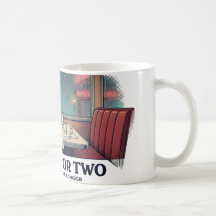 Taza de café para dos Diner de medianoche