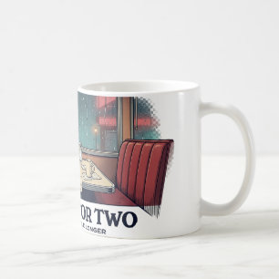 Taza de café para dos Diner de medianoche