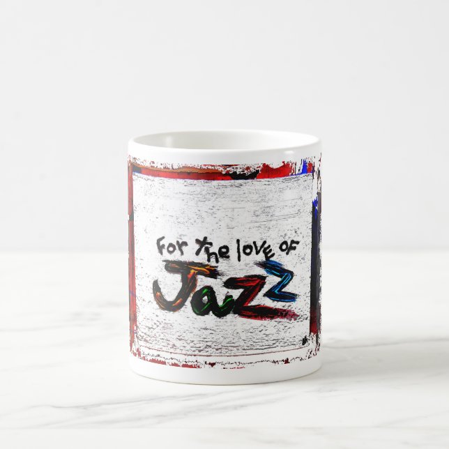 Taza De Café para el amor del jazz (Centro)