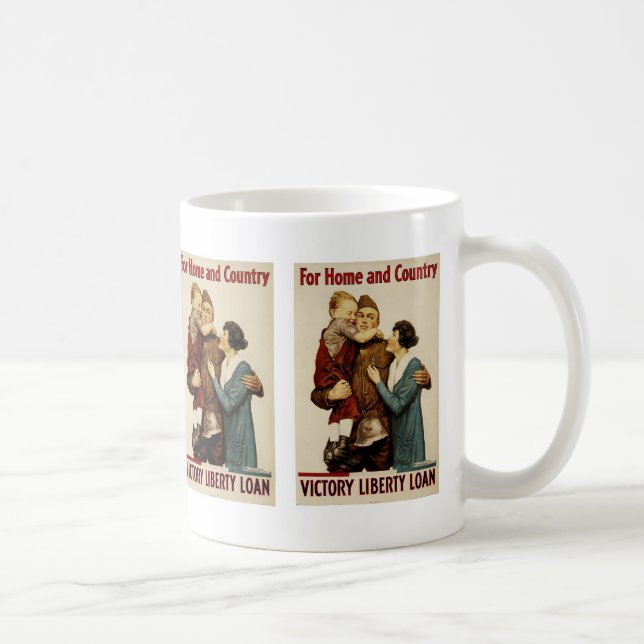 Taza De Café Para el hogar y el país (Derecha)