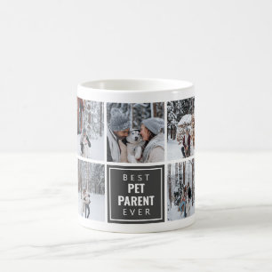 Taza de café para el mejor padre de mascotas del m