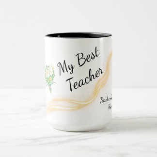 Taza de café para el mejor profesor