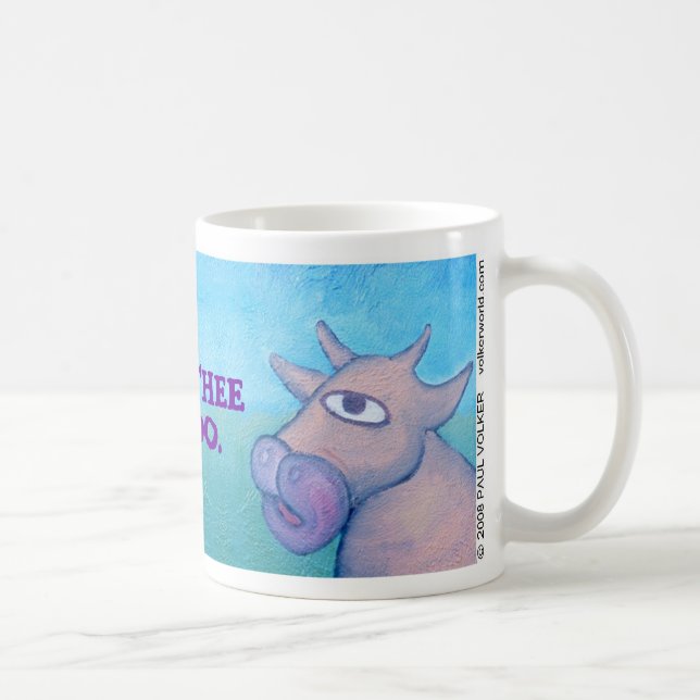 TAZA DE CAFÉ PARA EL MOO DE THEE I. $12,95 (Derecha)