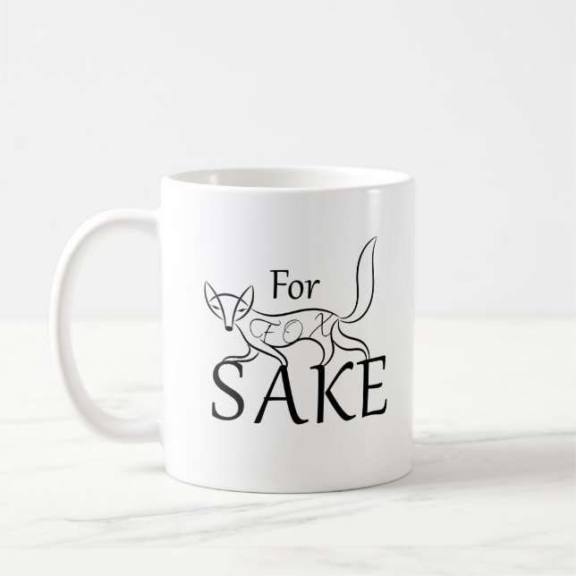 Taza De Café Para el motivo del Fox (Izquierda)