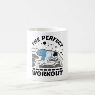 Taza De Café Para El Nadador: La Fina Perfecta