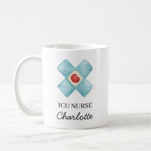Taza de café para enfermera de UCI