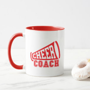 Taza de café para entrenador de porristas