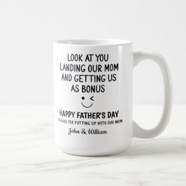 Taza De Café Para escalar papá Mira a tu mamá.