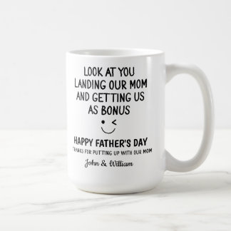 Taza De Café Para escalar papá Mira a tu mamá.