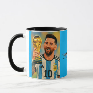 Taza de café para fanático de fútbol inspirada en
