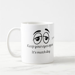 Taza de café para fanático del torneo de fútbol co