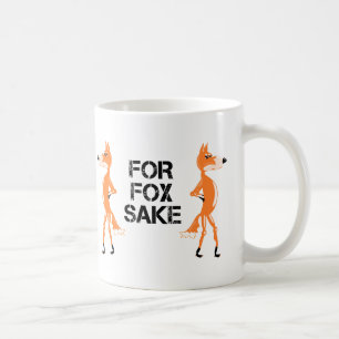 Taza De Café Para Fox Sake Argumentar Foxes