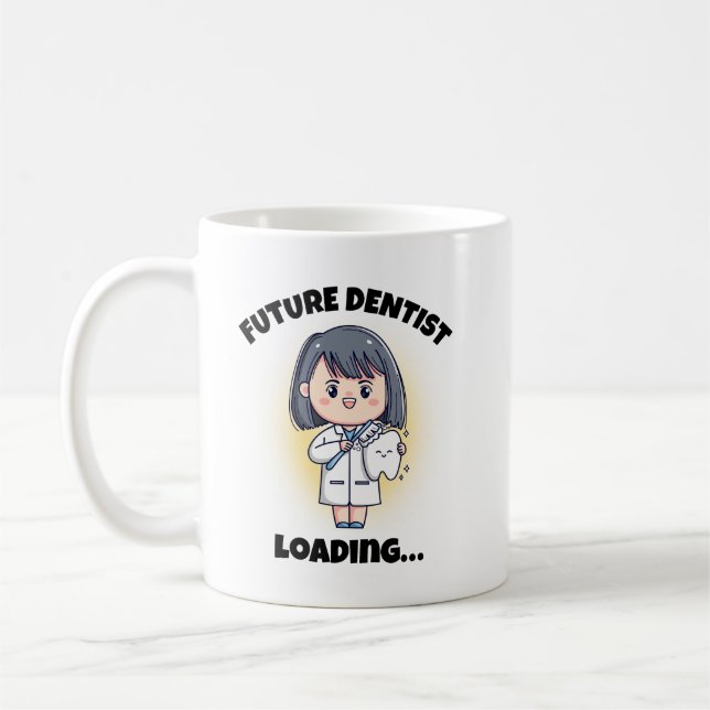 TAZA DE CAFÉ PARA FUTURO DENTISTA (Izquierda)