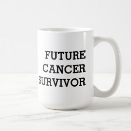 Taza de café para futuro sobreviviente de cáncer,