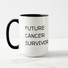 Taza de café para futuro sobreviviente de cáncer q