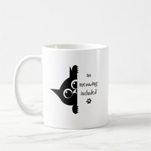 Taza de café para gatos sin maullar incluida