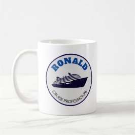 Taza de café para hombres profesionales de crucero