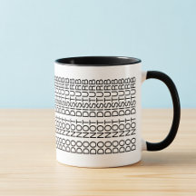 Taza de café para introvertidos con mensaje oculto