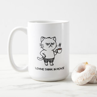 Taza de café para introvertidos Grumpy Cat Bebe en