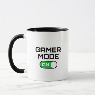 Taza de café para juegos con interruptor divertido