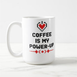 Taza de café para jugadores retro – Mi café es mi