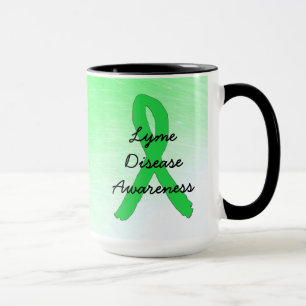 Taza de café para la concienciación sobre la enfer