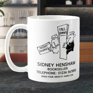 Taza de café para librero o librería