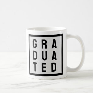 Taza De Café Para los recién graduados. Un tazón de café gradua