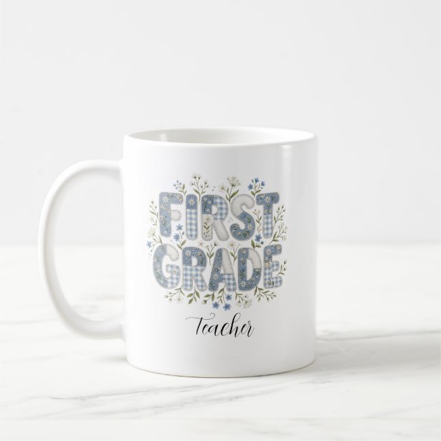Taza de café para maestro de primer grado (Izquierda)