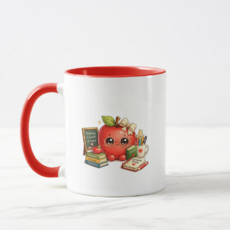 Taza de café para maestro y estudiante 