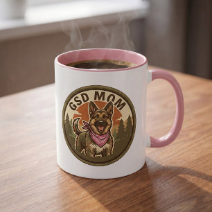 Taza de café para mamá de GSD Regalo para mamá d
