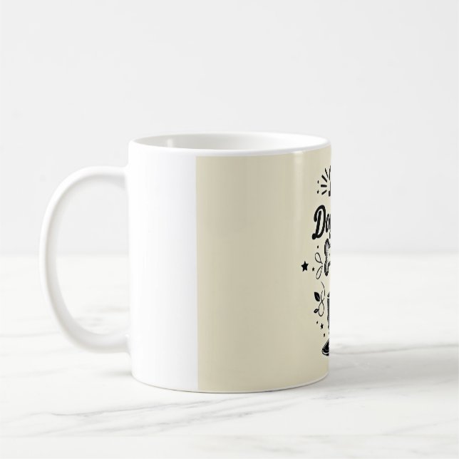 Taza de café para mamá de perro – 11 oz estilo caf (Izquierda)
