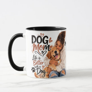 Taza de café para mamá de perro | Oso de peluche l