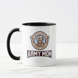 Taza de café para Mamá del Ejército - Orgullo Mili