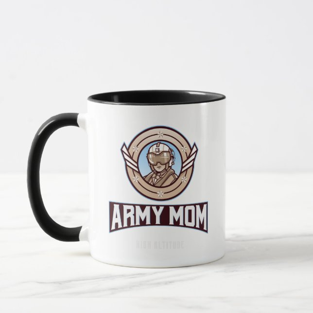 Taza de café para Mamá del Ejército - Orgullo Mili (Izquierda)