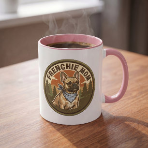 Taza de café para mamá Frenchie   Regalo para mamá