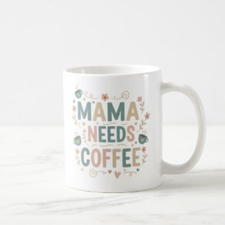 Taza de café para mamá | Taza de cerámica del día