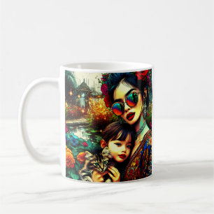 Taza De Café Para mi dulce mamá en el día de la madre Personali