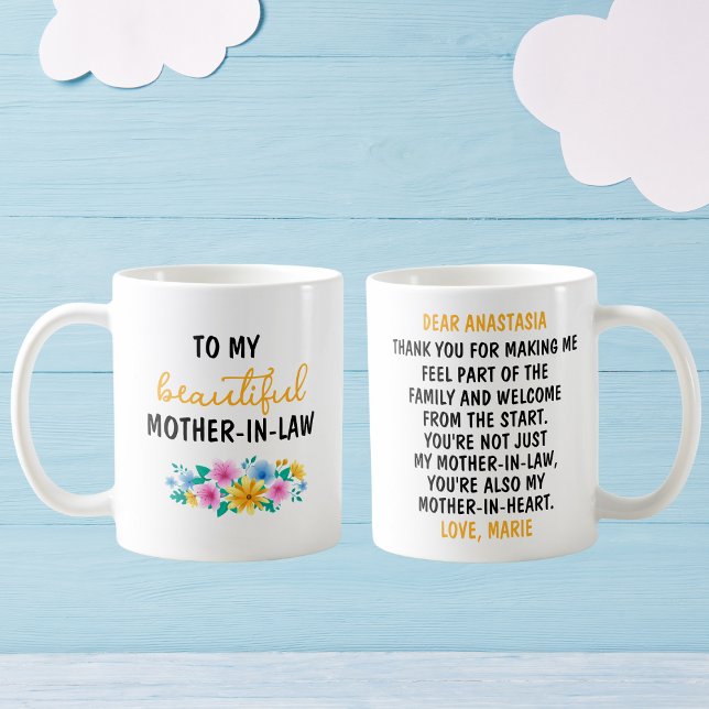 Taza de café para mi hermosa suegra (Subido por el creador)