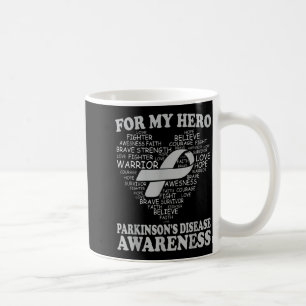 Taza De Café Para Mi Héroe Cinta de Concientización sobre la En
