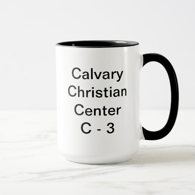 Taza de café para mi iglesia (Derecha)