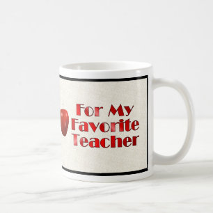 Taza De Café Para mi profesor preferido