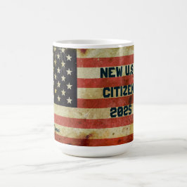 Taza de café para nuevo ciudadano estadounidense g