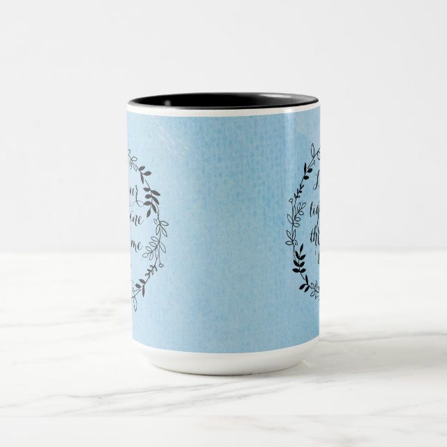 Taza de café para oración matutina (Centro)