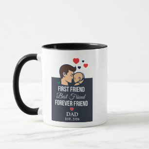 Taza de café para papá personalizada