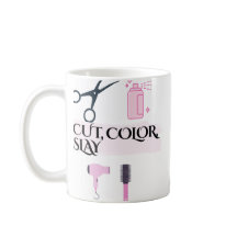 Taza de café para peluquero 'Corta Color Mata'