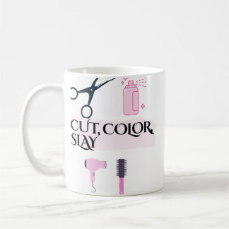 Taza de café para peluquero 'Corta Color Mata'
