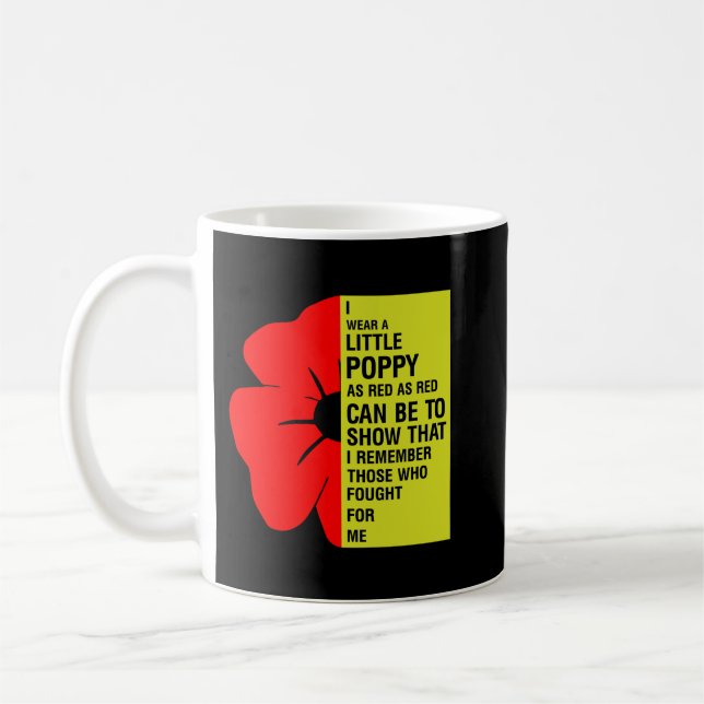 Taza De Café Para Que No Olvidemos El Día De Anzac (Izquierda)